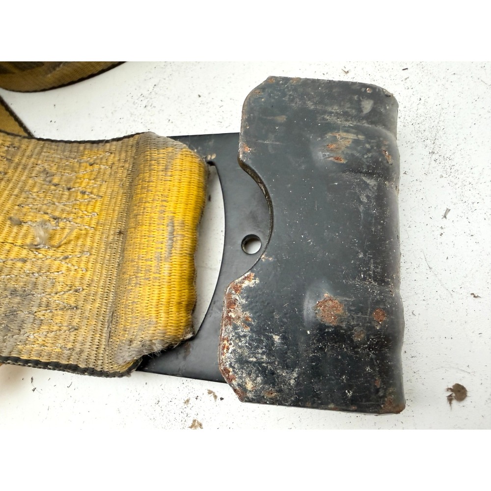 Kinedyne 4" Winch Strap Flat Hook Heavy Duty Cargo Tie Down 5400 lbs WLL Yellow - Picture 8 of 13